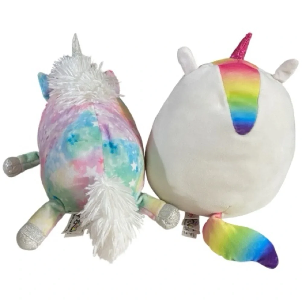 Squishmallows Unicorn Bundle, Luna the Unicorn 16”, Stella the Unicorn 10”​